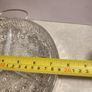 Rare find  Vintage Divided Dish 3 Sections - Daisy and Button Pattern - Made in France IN SILVER PLATED HOLDER Image 3