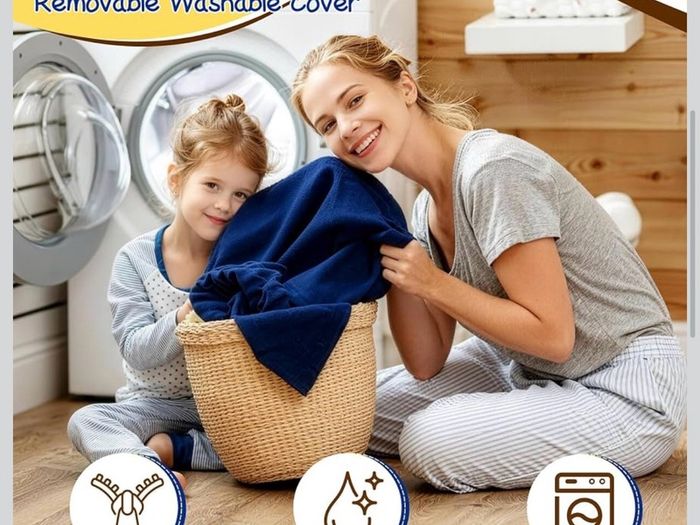 Sensory Crash Pad for Kids, Autism Crash Mat for Jumping, Climbing&Playing Crash Pad with Handles & Anti-Slip Bottom,Washable Landing Pad for Autism,Lightweight for Bedroom/Classroom/Sensory Room
