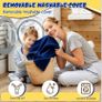 Sensory Crash Pad for Kids, Autism Crash Mat for Jumping, Climbing&Playing Crash Pad with Handles & Anti-Slip Bottom,Washable Landing Pad for Autism,Lightweight for Bedroom/Classroom/Sensory Room Image 4