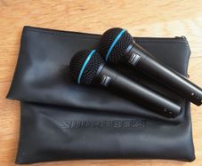 Black Shure Beta 58A