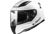 LS2 Rapid II Size XS, Full Face Motorcycle Helmet ECE 22.06 - Gloss white