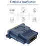 Cabletime DVI-D (24+1) Dual Link (Male) to HDMI (Female) HD 1080P Bi-Directional Adapter/Converter Gold Plated (Brand New/Warranty) Image 9