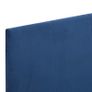 Bed Frame Blue Fabric 120x190 cm Image 6