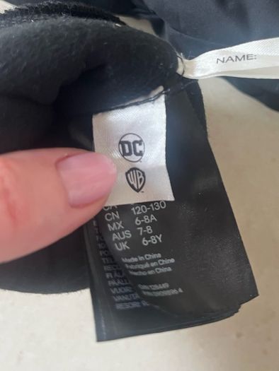 H&M Kids Batman Ski Gloves Age 6-8