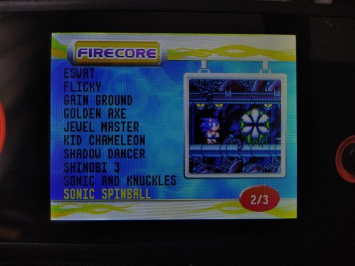Handheld Sega Mega Drive