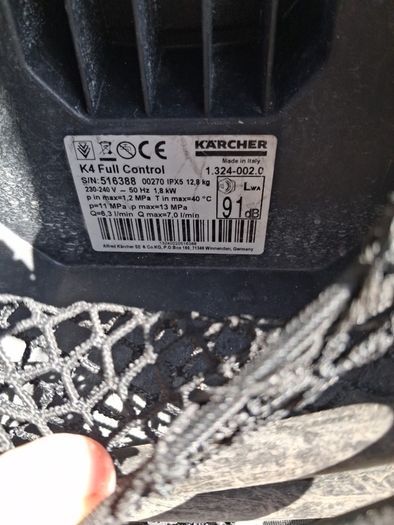 Karcher K4 power washer