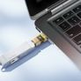 Mini Adapter USB-A to Type-C (UA36C) adapter USB-A Male to Type-C Female. Image 5