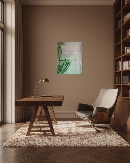 Original Painting Irish Abstract Figurative Statue Natural Earth Aesthetic Roman Ststue