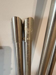 Curtains Rod: Length 3x(132 cm) , 1x(162 cm)