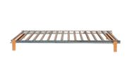 Heavy Duty Used Gravity 16 Roller Conveyor-24cm H