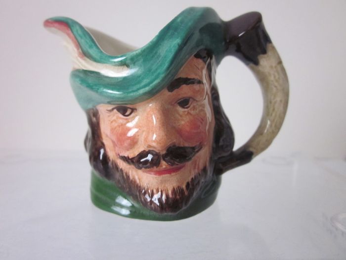 Vintage Staffs Cooper Clayton Robin Hood , Character Small Toby Jug,