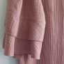 Cotton blouse  with ruffle sleeve Image 3