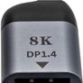 USB-C Thunderbolt 3 (Male) to DisplayPort 1.4 (Female) 8K@60Hz Gold-Plated/Aluminum-Alloy Adapter (Brand New/Warranty) Image 9