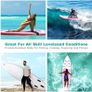 10FT 3M Inflatable Stand Up Paddle Board SUP Board 6 inch Thick Surfboard Lightweight NonSlip EVA Deck SUP Package Complete Kit for All Skill Beginners Adults Fishing Yoga Surfing (FREE POSTAGE) Image 5