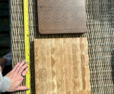 Premium End Grain Cutting Boards - Oak and Walnut Hardwood