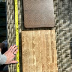 Premium End Grain Cutting Boards - Oak and Walnut Hardwood