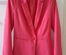 Pink jacket size 8