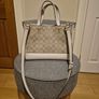 Coach cream leather handbag Image 3