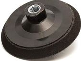 GLASS POLISH 12607 Hook and Loop Rotary Backing Pad, Sanding, Polishing Backer | Thread: M14x2 | 115 mm