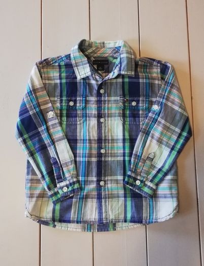 Tommy hilfiger boys long sleeve check shirt size 3T