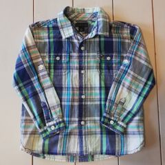 Tommy hilfiger boys long sleeve check shirt size 3T