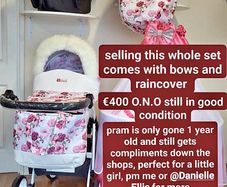 Baby Girl & Toddler Pram