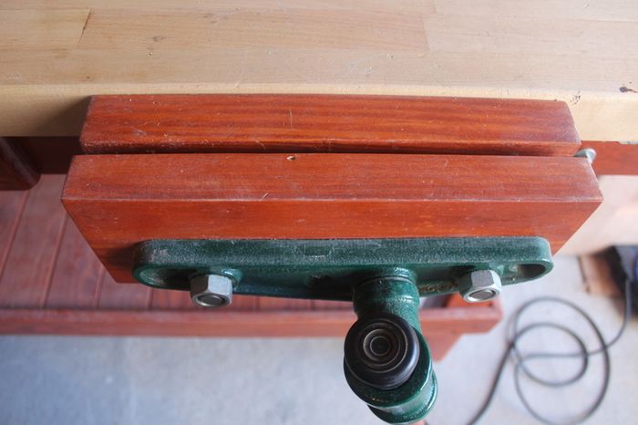 American Workbench Premium Custom Solid Wood Garage / Workshop Bench