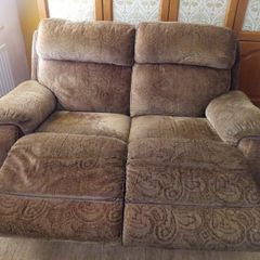 Recliner couch two seater