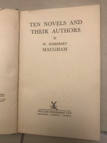 Somerset Maugham- 10 Authors and their Novels