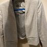 Mint Velvet wool blazer in grey with zip details size 8 Image 2