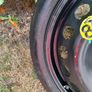 New 4 x100  r16 space saver was off opel astra Image 5