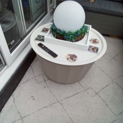 IKEA outdoor storage coffee table