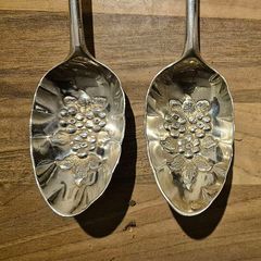 Dated 1775. Sterling Silver Berry Spoon. Thomas Wallis I.