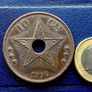 1894 Belgian Congo 10 Centimes Image 2