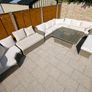 XL Rathwood Outdoor Gargen Corner Sofa Dining Set (Adjustable Table) Image 2