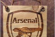 Arsenal Football Club Premier League Laser Engraved Gift Idea