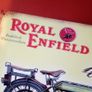 Royal Enfield motorcycle tin metal sign Enfield classic bike sign Image 5