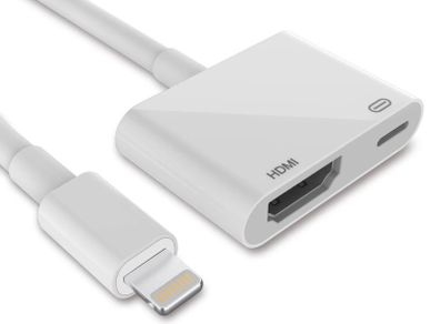 8 Pin to HDMI TV AV Adapter Cable for iPhone 11 12 7 6S Plus X XS MAX 5 SE iPad
