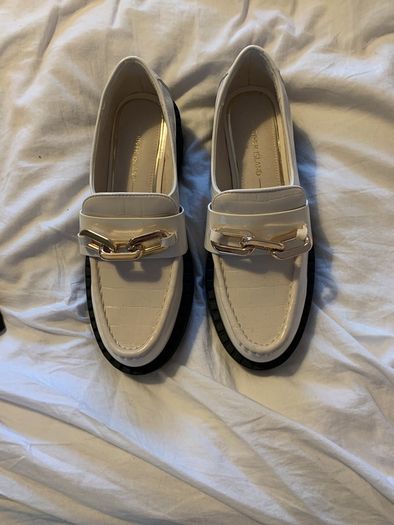 Chunky platform loafers