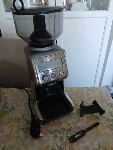 SAGE BCG820BSSUK Smart coffee Grinder Pro silver