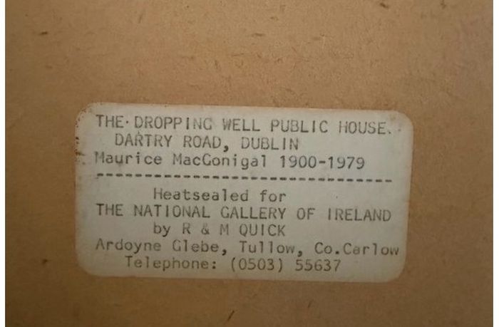 Vintage National Gallery Official Heat Sealed Wooden Prints