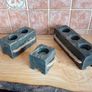 Handmade Reclaimed Wood Tealight Holders, Hard Wax Oil Set (+ 6 LED Lights) Image 6