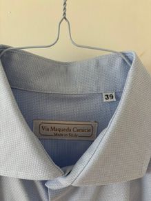 Light blue Oxford-style shirt Italian made