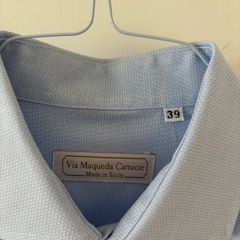 Light blue Oxford-style shirt Italian made