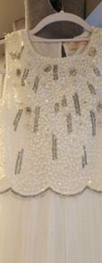 Lipsy white occasion dress