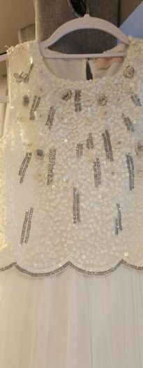 Lipsy white occasion dress