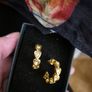 Vintage Hearts Irish Earrings Image 5