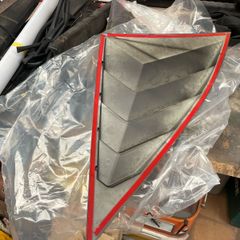 Bonnet vents/fins/rear side window covers