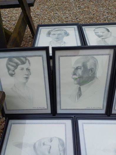 Vintage House of Windsor Portraits