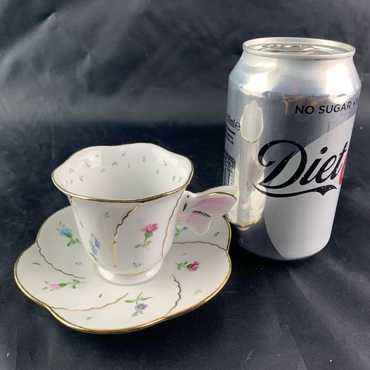 Vintage Bavarian Demitasse Cup And Saucer